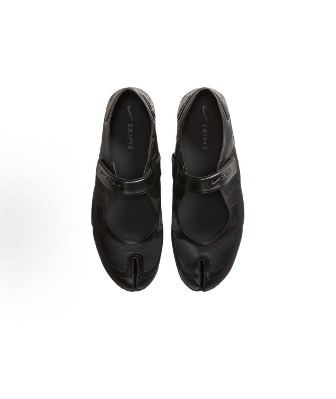 NIKE Черные синтетические кроссовки, фото 4