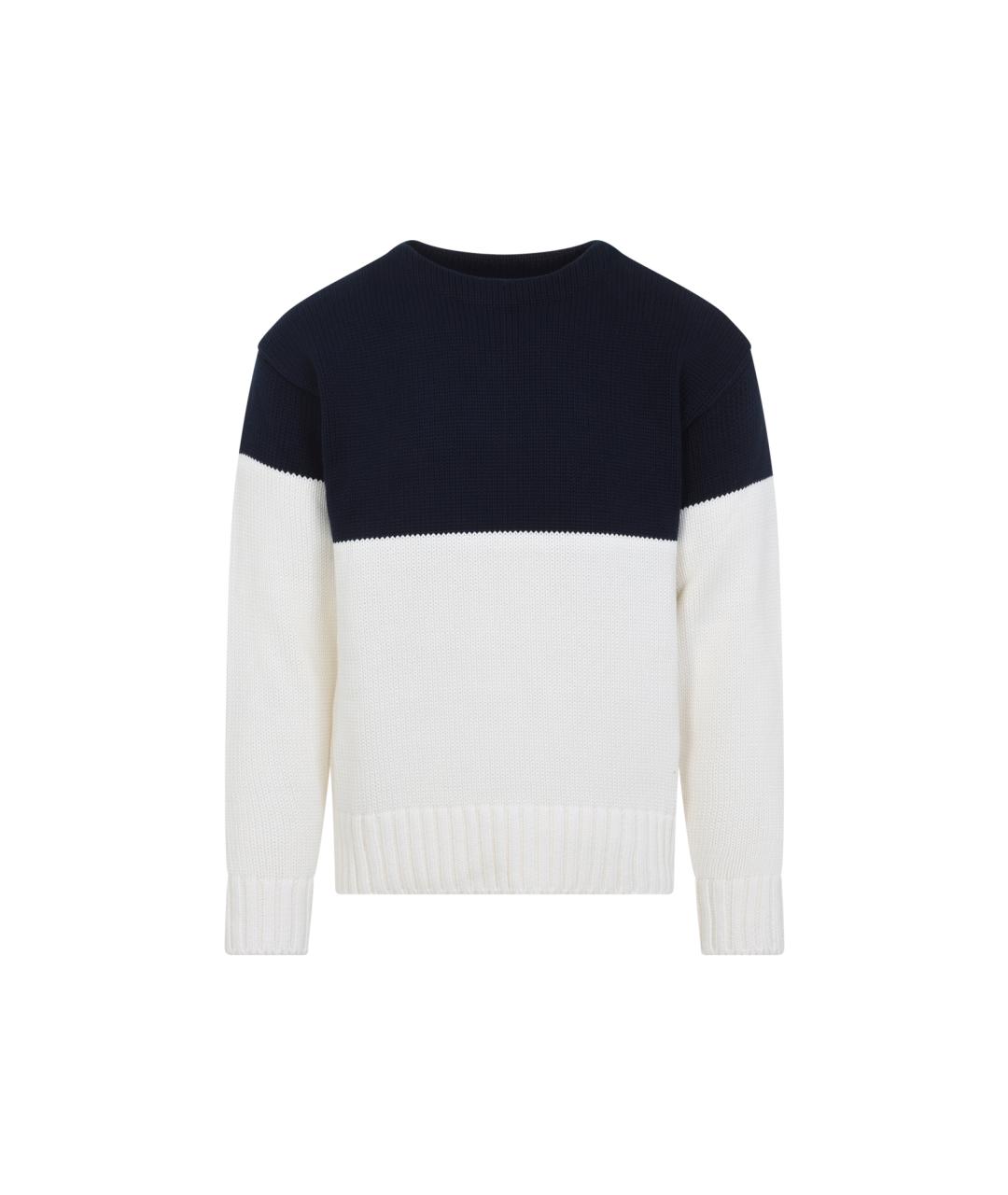 RALPH LAUREN PURPLE LABEL Мульти хлопковый джемпер / свитер, фото 1