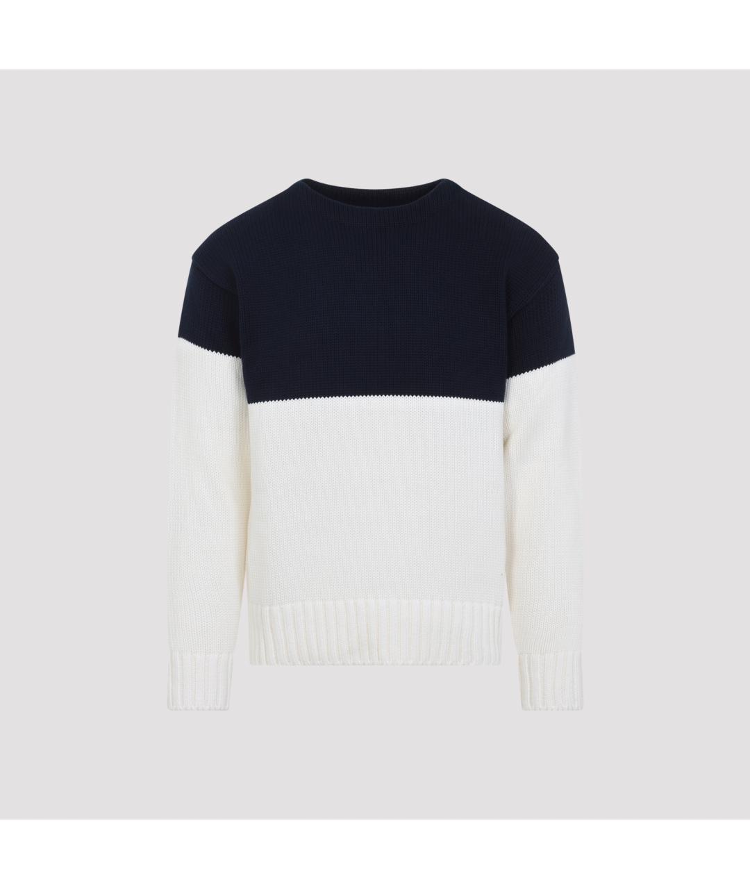 RALPH LAUREN PURPLE LABEL Мульти хлопковый джемпер / свитер, фото 2