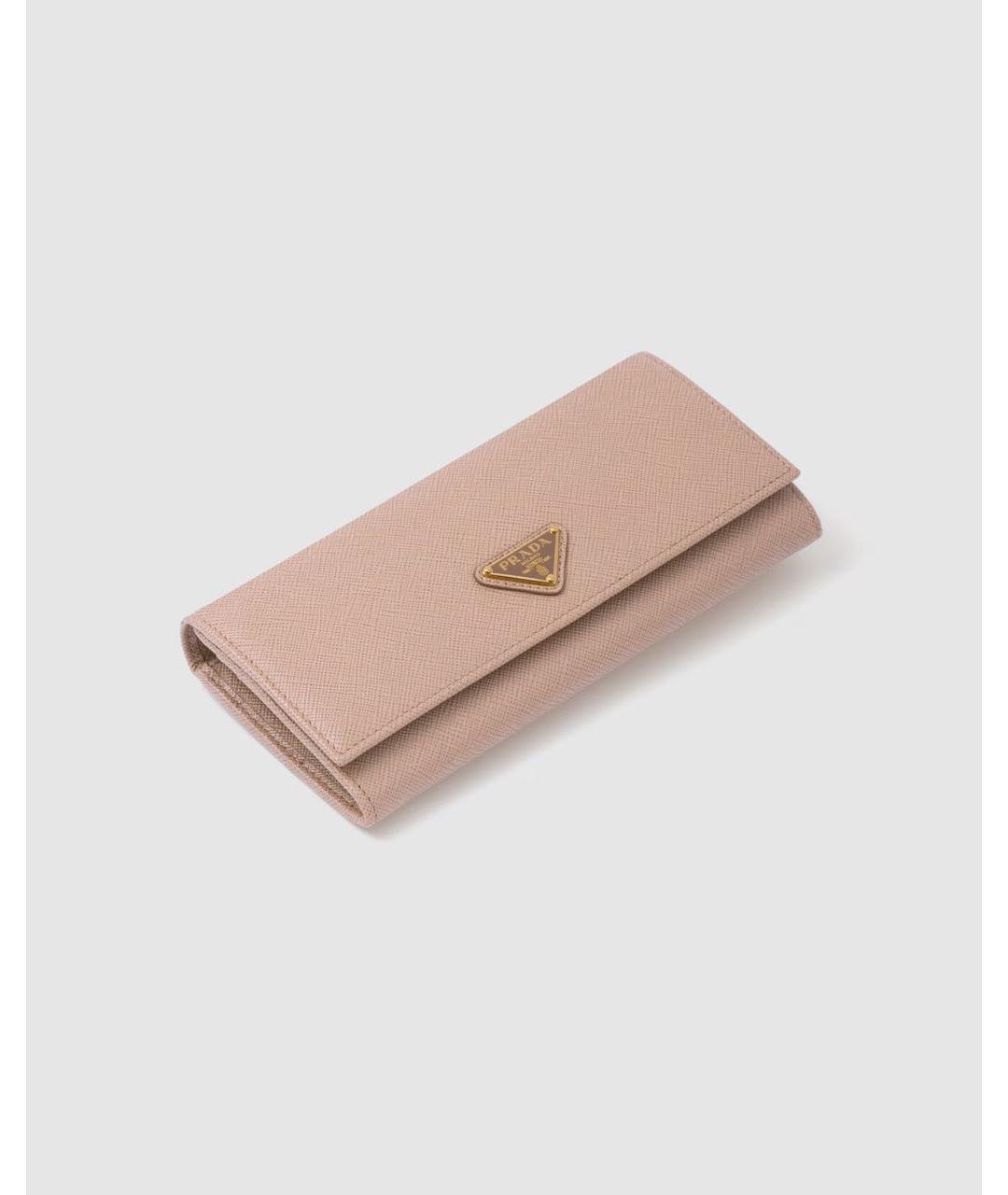 PRADA Розовая кожаная сумка через плечо, фото 2