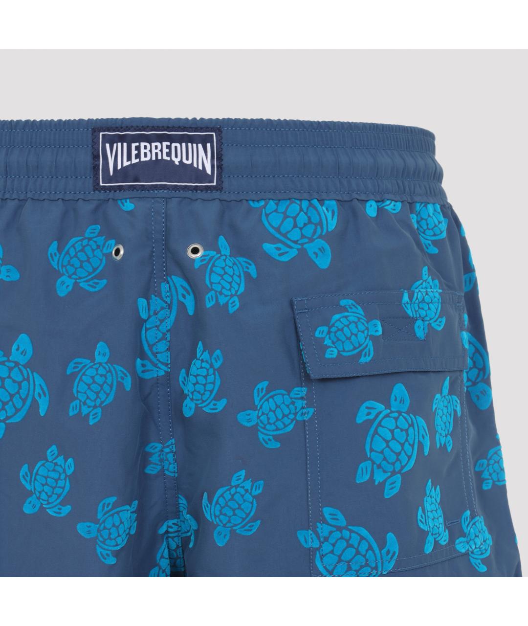 VILEBREQUIN Синие полиамидовые шорты, фото 4
