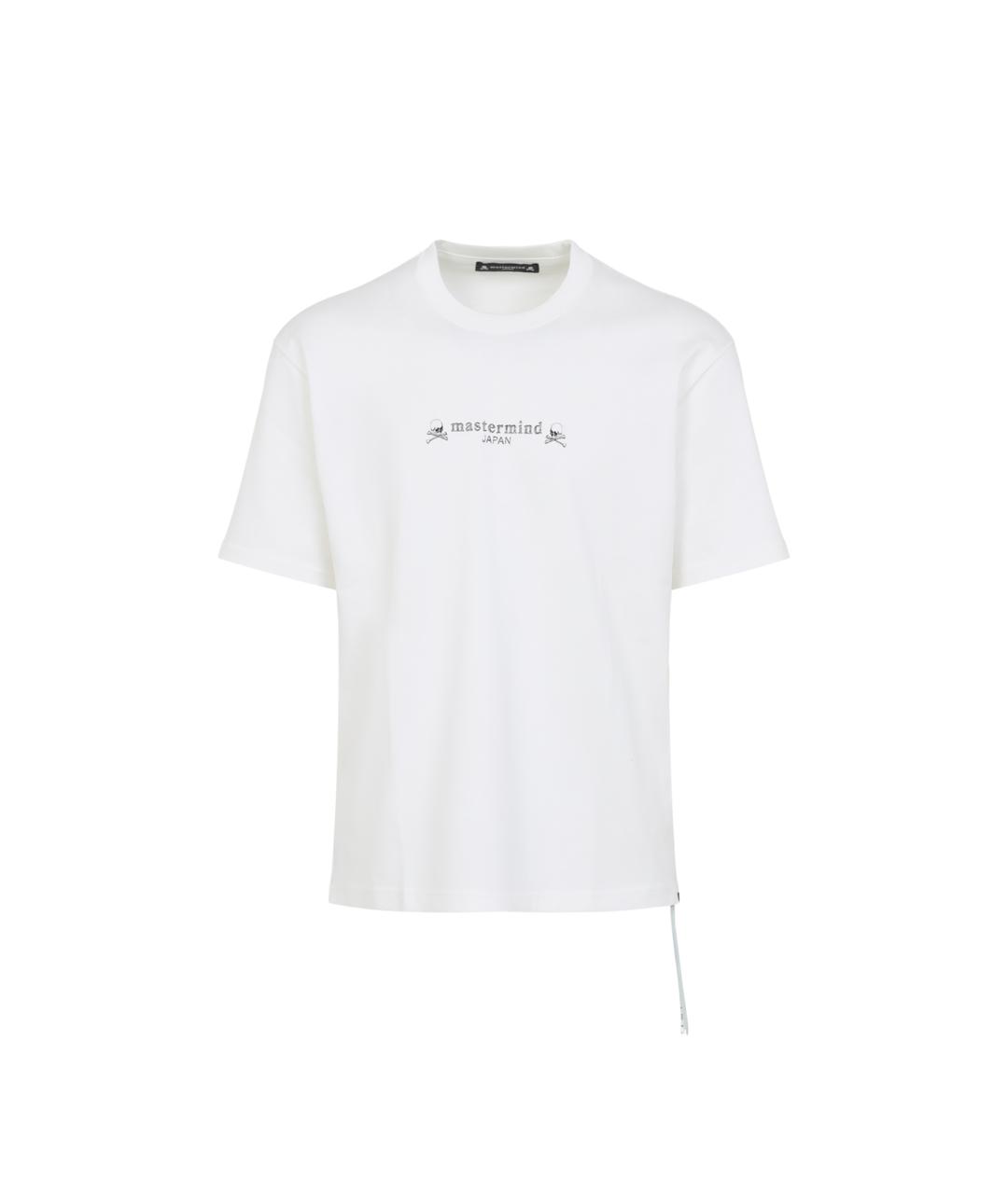 MASTERMIND JAPAN Белая хлопковая футболка, фото 1