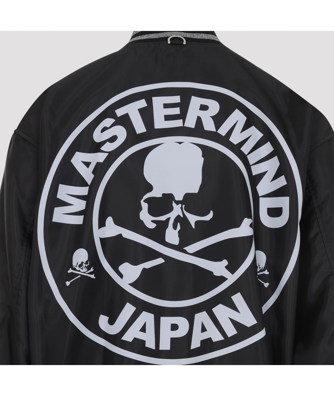 MASTERMIND JAPAN Черная полиэстеровая куртка, фото 3