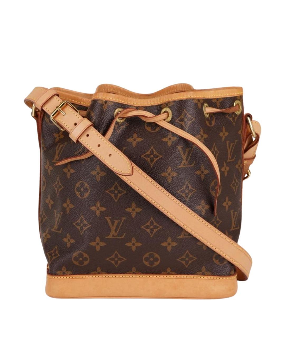 LOUIS VUITTON Коричневая кожаная сумка тоут, фото 1