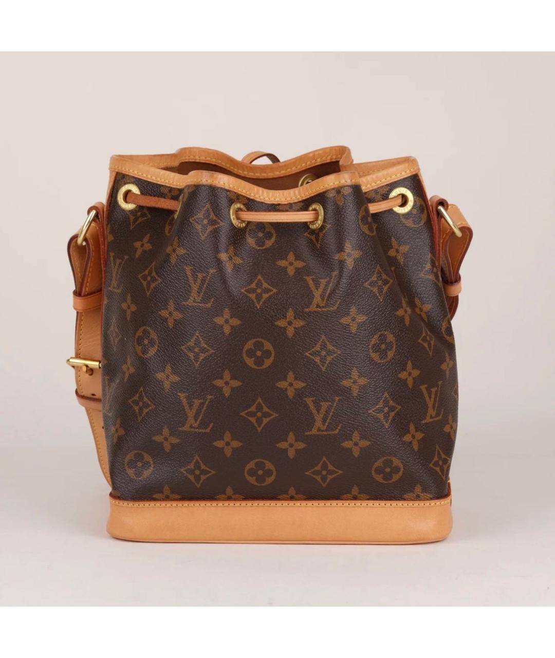 LOUIS VUITTON Коричневая кожаная сумка тоут, фото 2