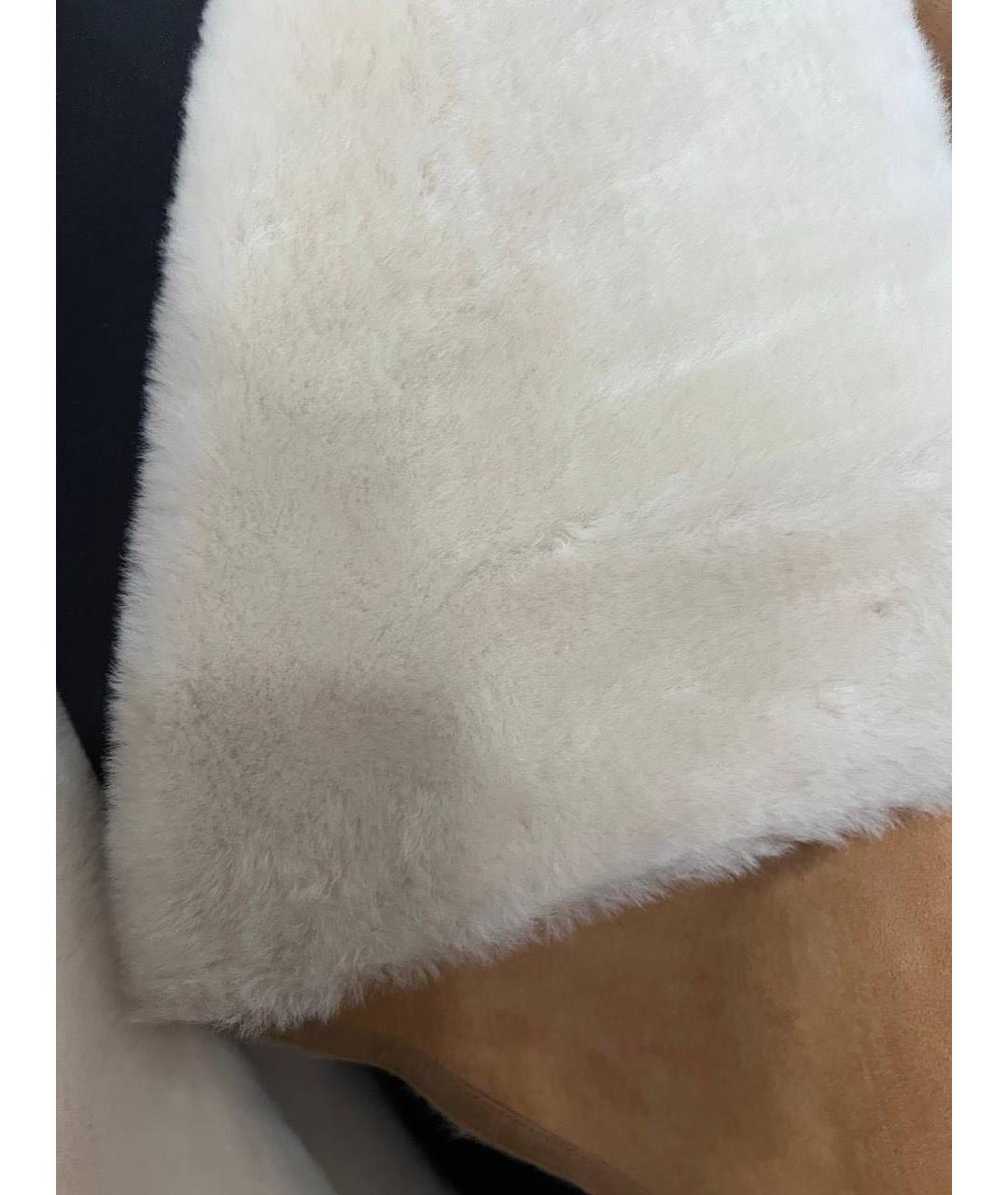 TOTEME Коричневая замшевая дубленка, фото 4