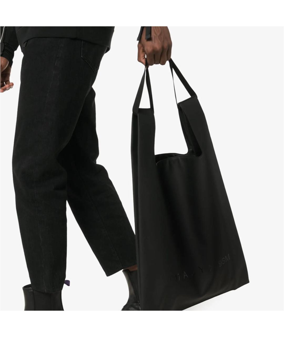 1017 ALYX 9SM Черная сумка тоут, фото 7