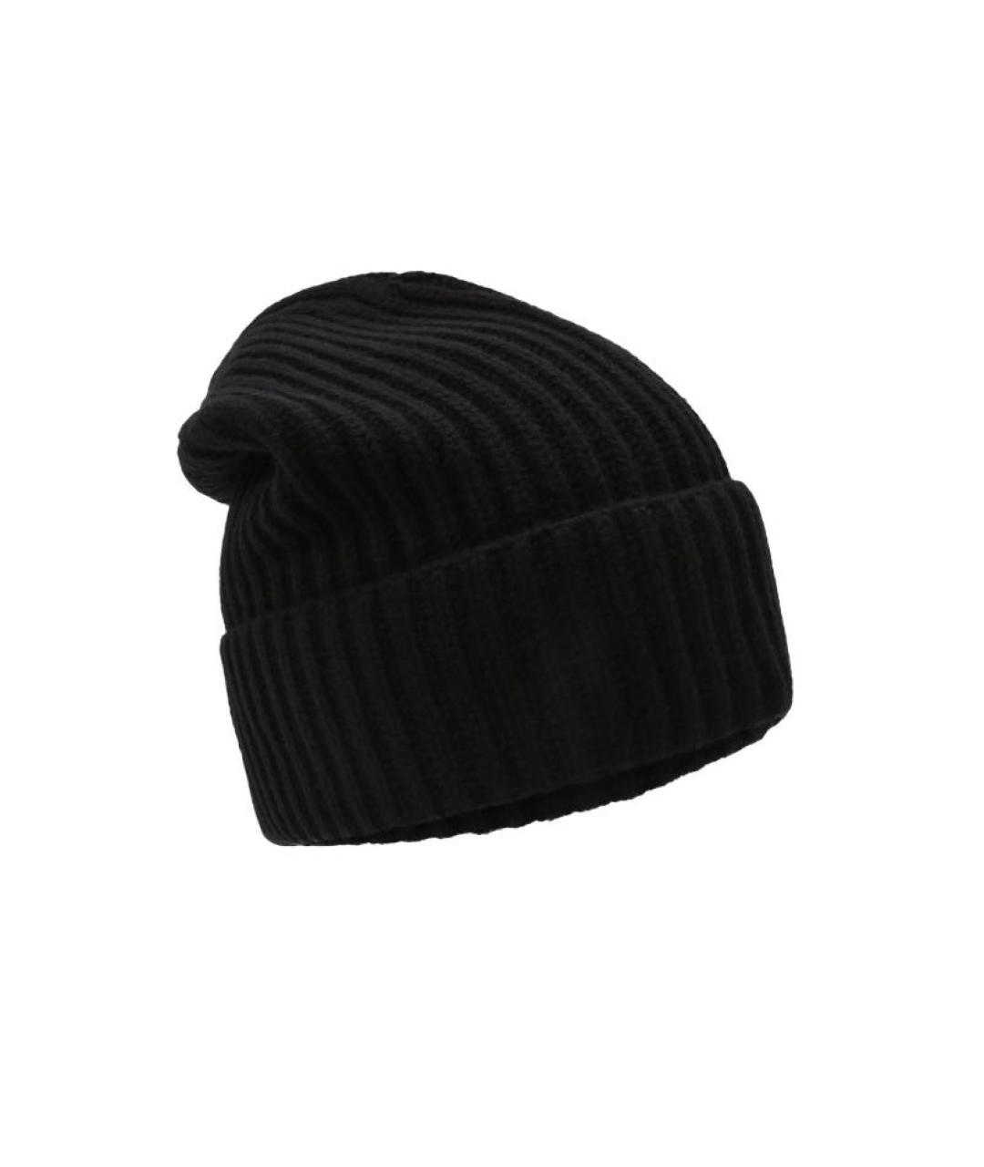 JOSEPH Черная шерстяная шапка, фото 2
