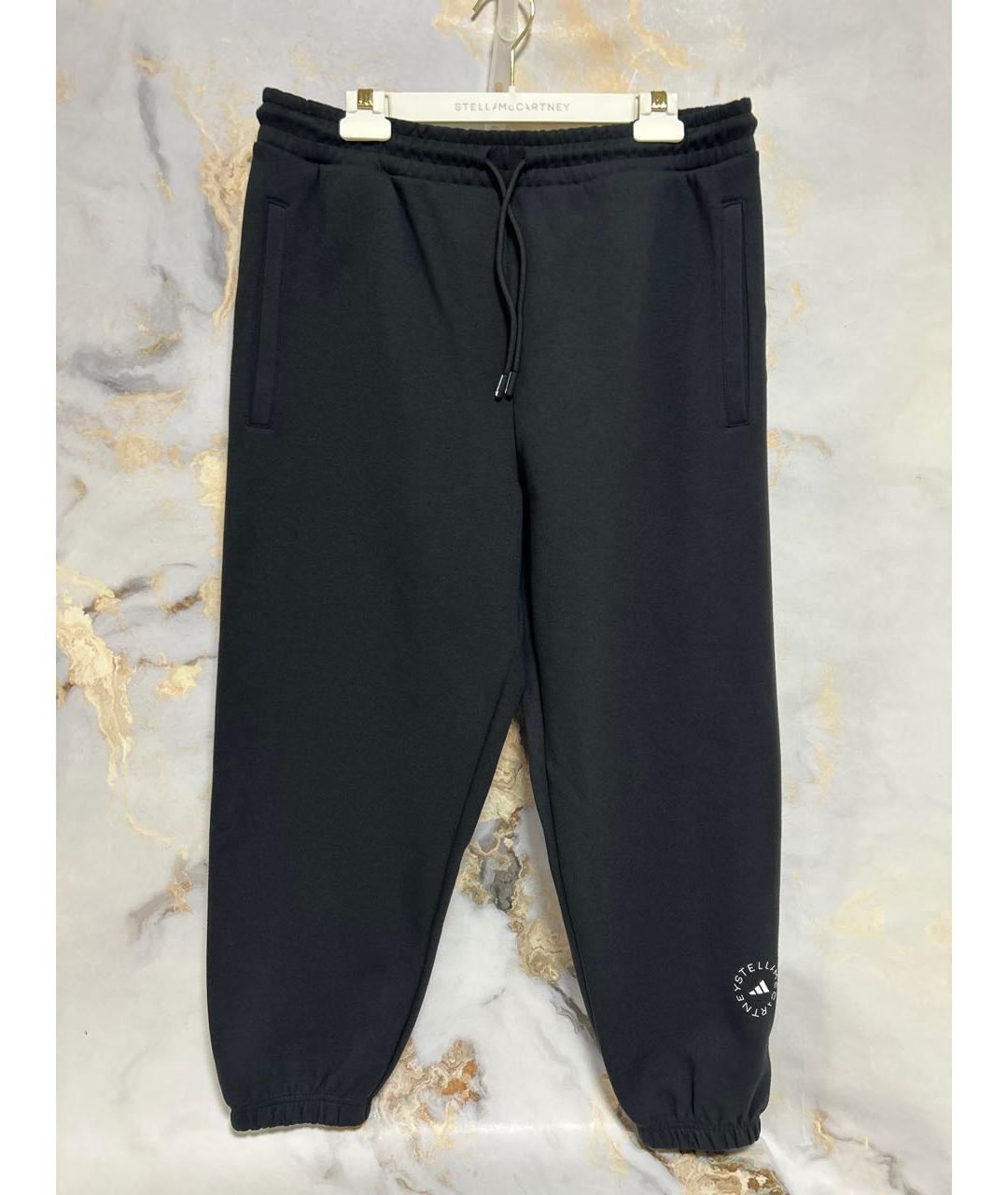 ADIDAS BY STELLA MCCARTNEY Черные прямые брюки, фото 4