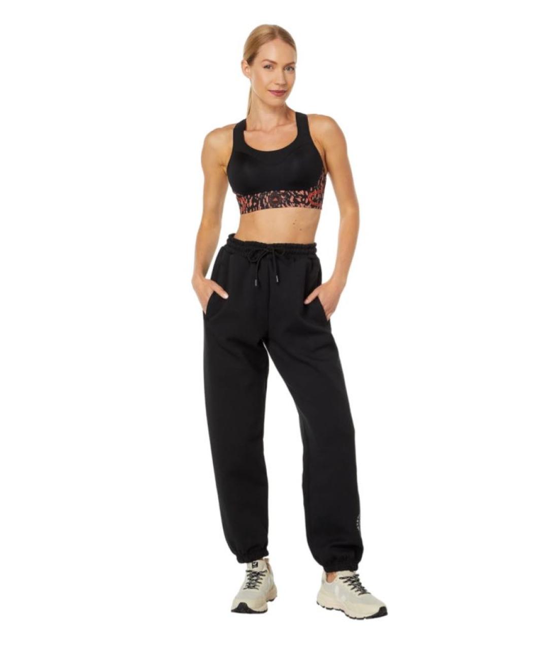 ADIDAS BY STELLA MCCARTNEY Черные прямые брюки, фото 8