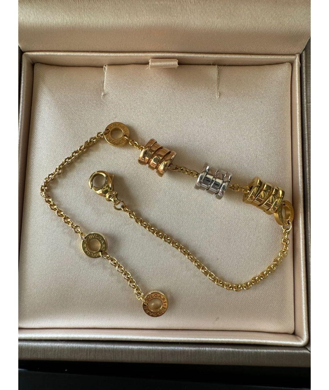 BVLGARI Мульти браслет из желтого золота, фото 5