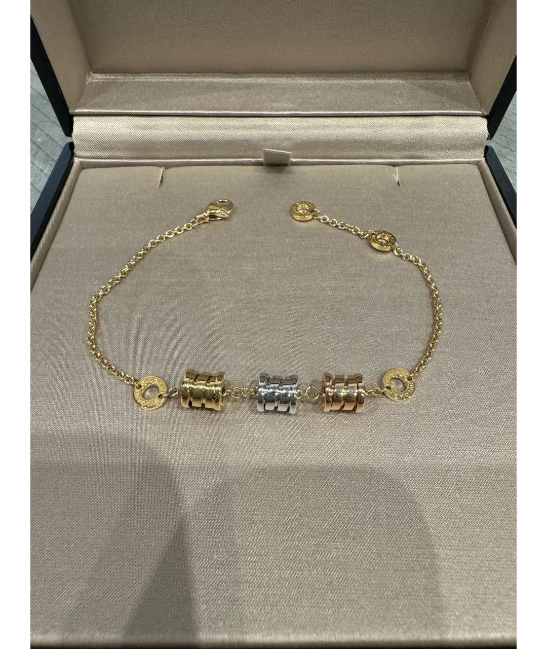 BVLGARI Мульти браслет из желтого золота, фото 3