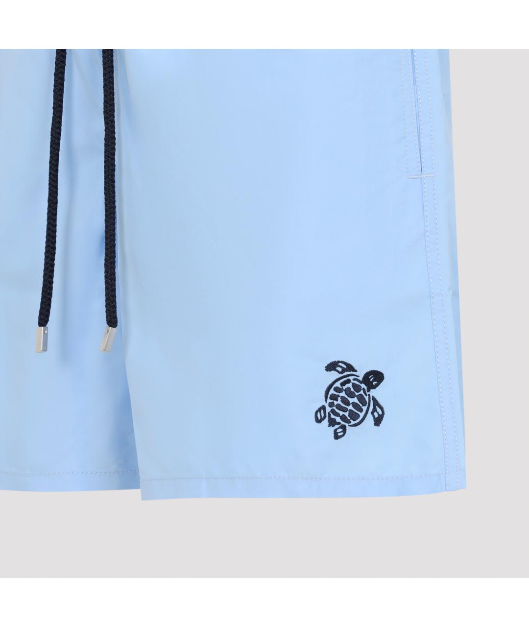 VILEBREQUIN Голубые полиамидовые шорты, фото 3