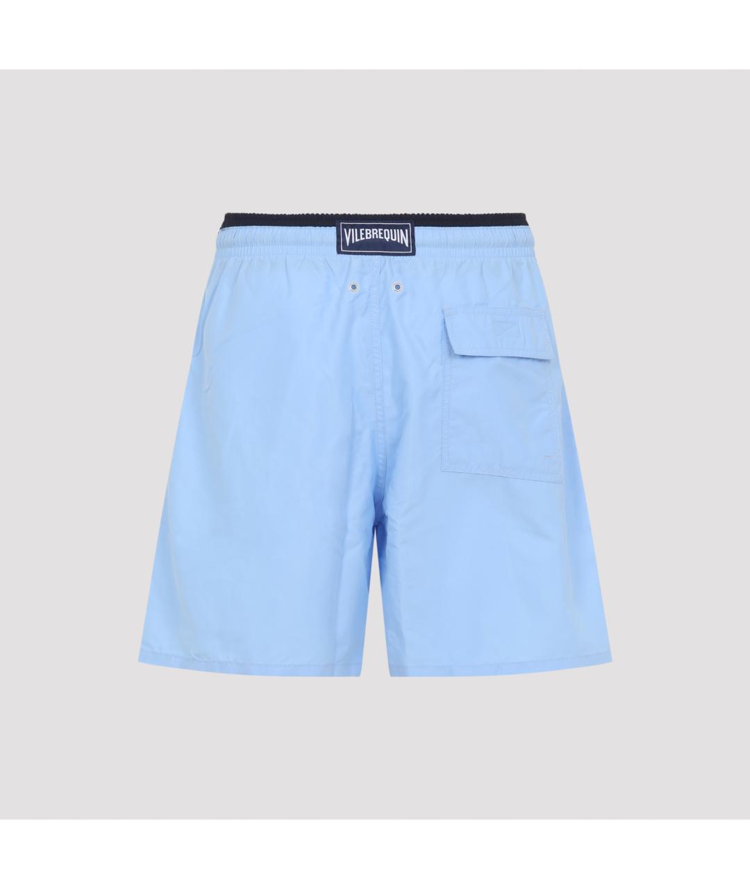 VILEBREQUIN Голубые полиамидовые шорты, фото 2