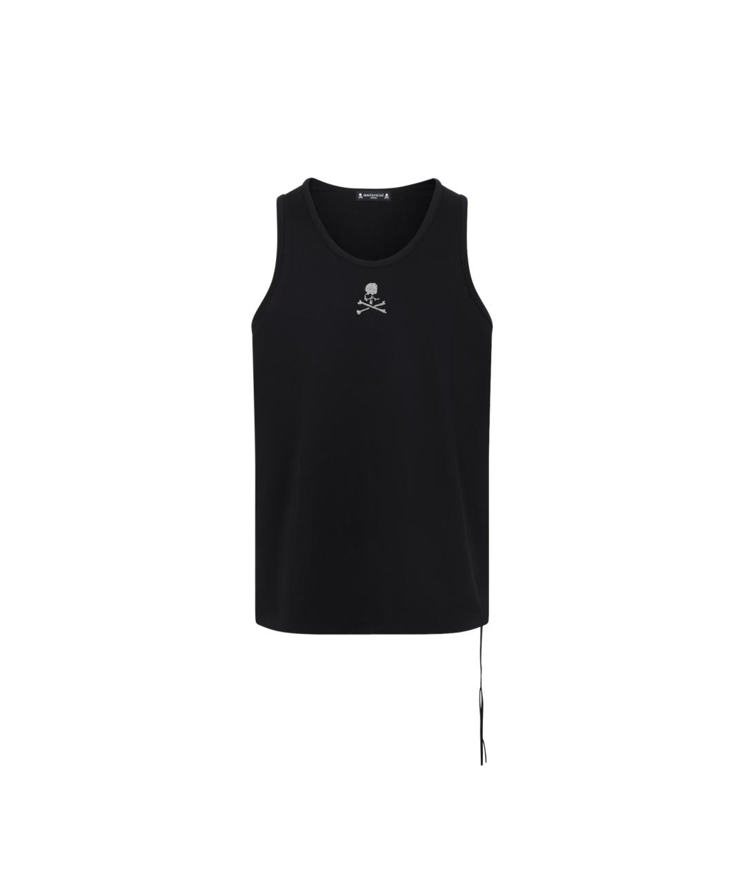 MASTERMIND JAPAN Черная хлопковая майка, фото 1