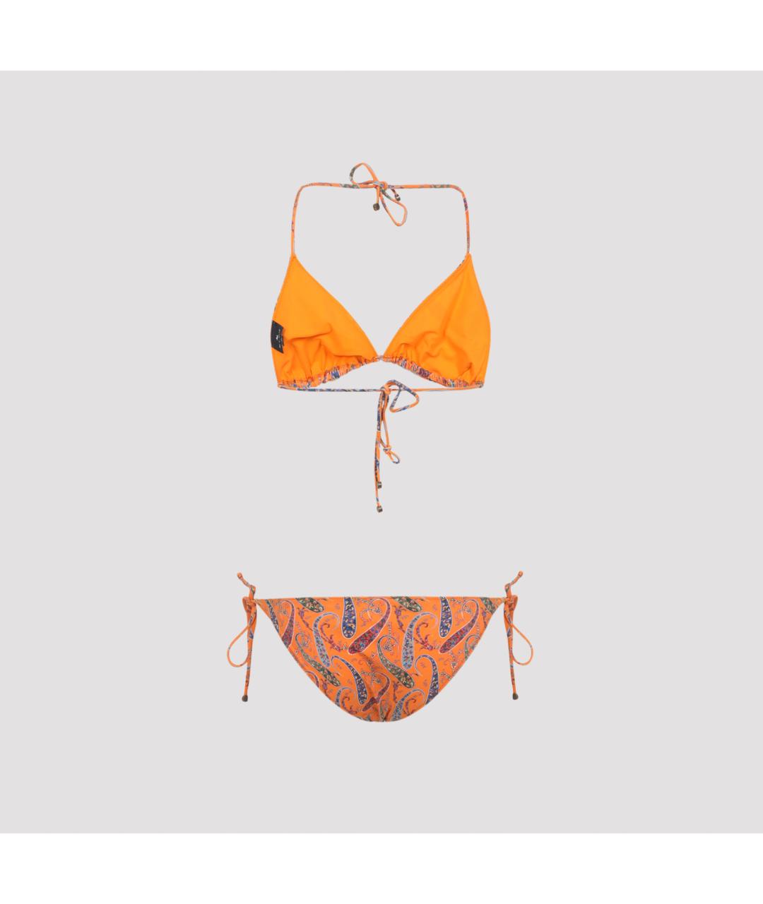 ETRO Оранжевый полиамидовый купальник, фото 2