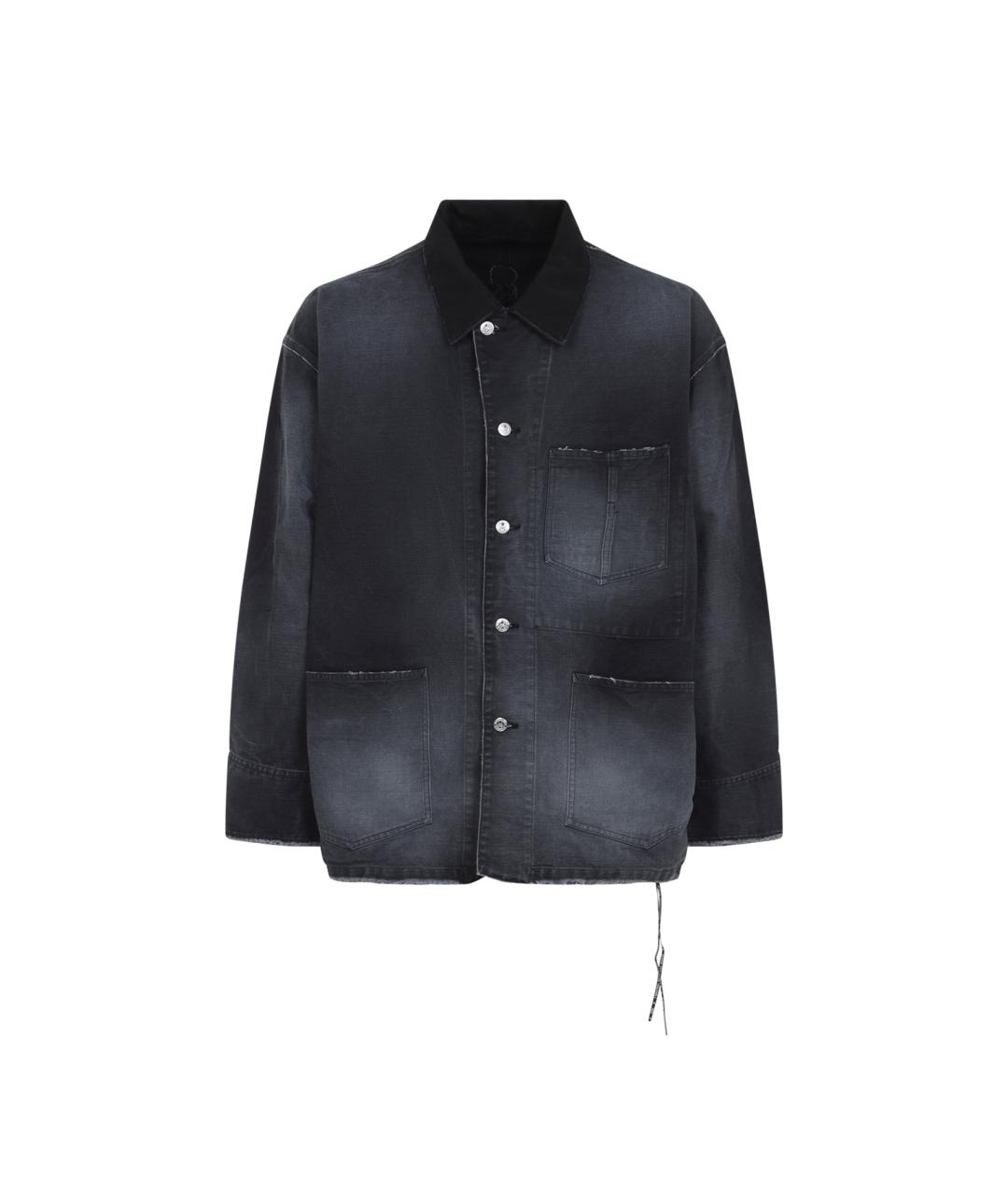 MASTERMIND WORLD Черная хлопковая куртка, фото 1