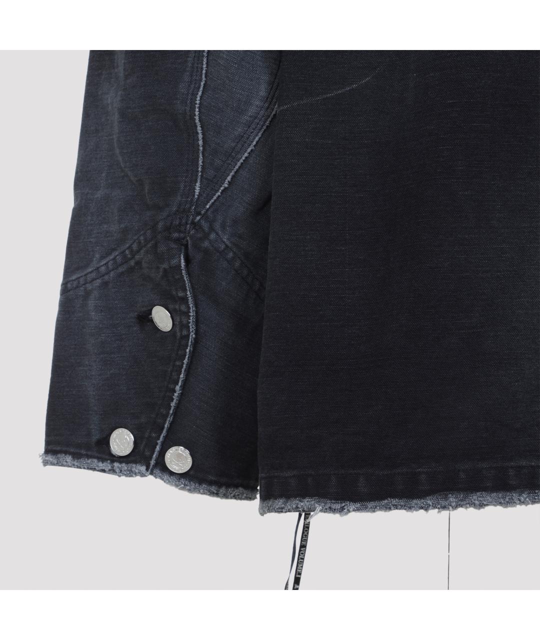 MASTERMIND WORLD Черная хлопковая куртка, фото 4