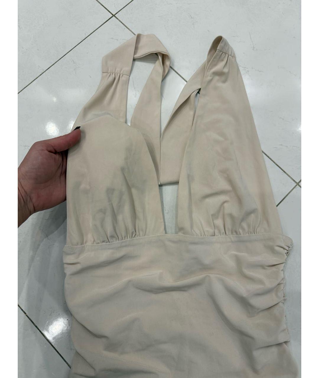 DOLCE&GABBANA Бежевый купальник, фото 2