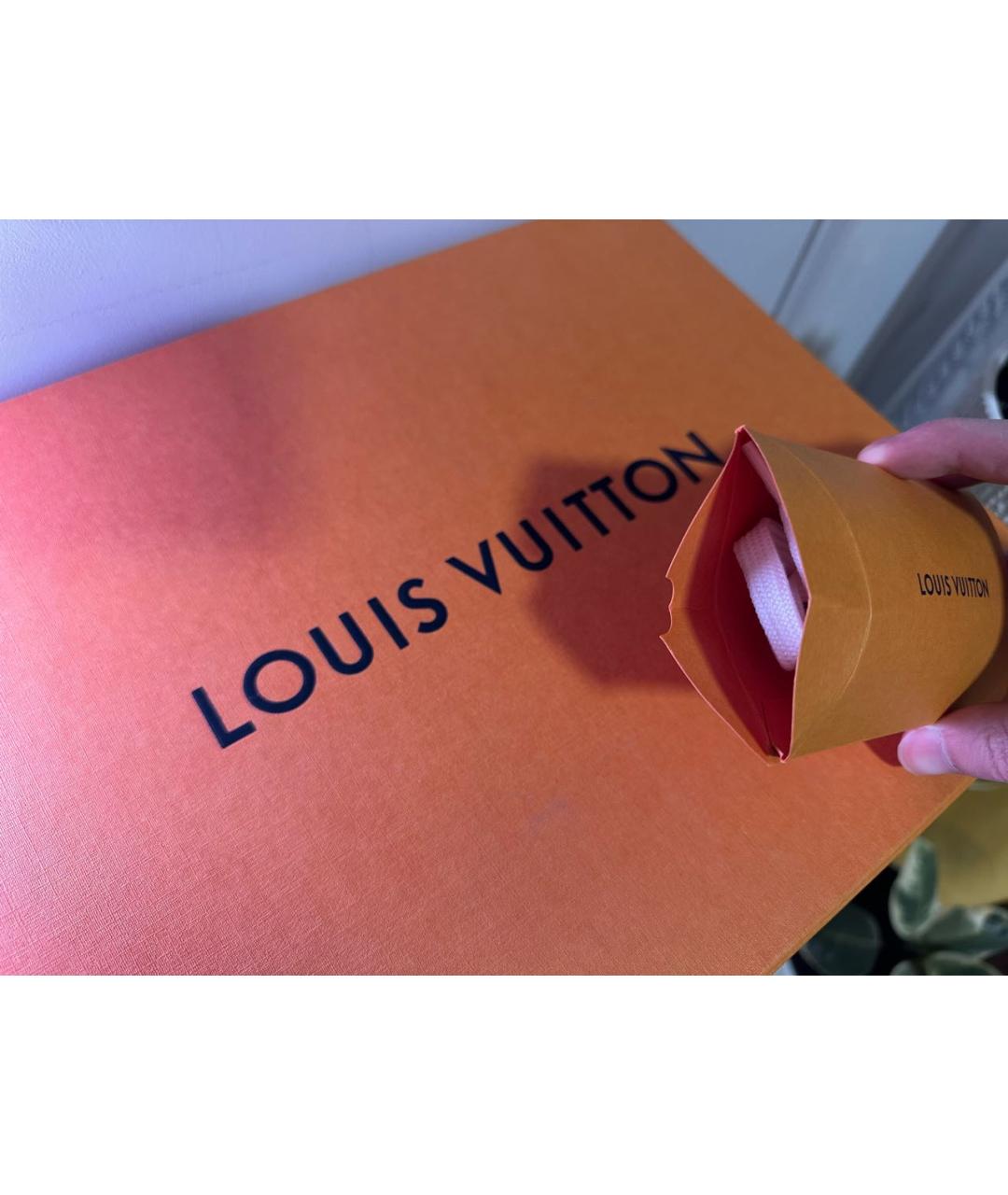 LOUIS VUITTON Кожаные высокие кроссовки / кеды, фото 7