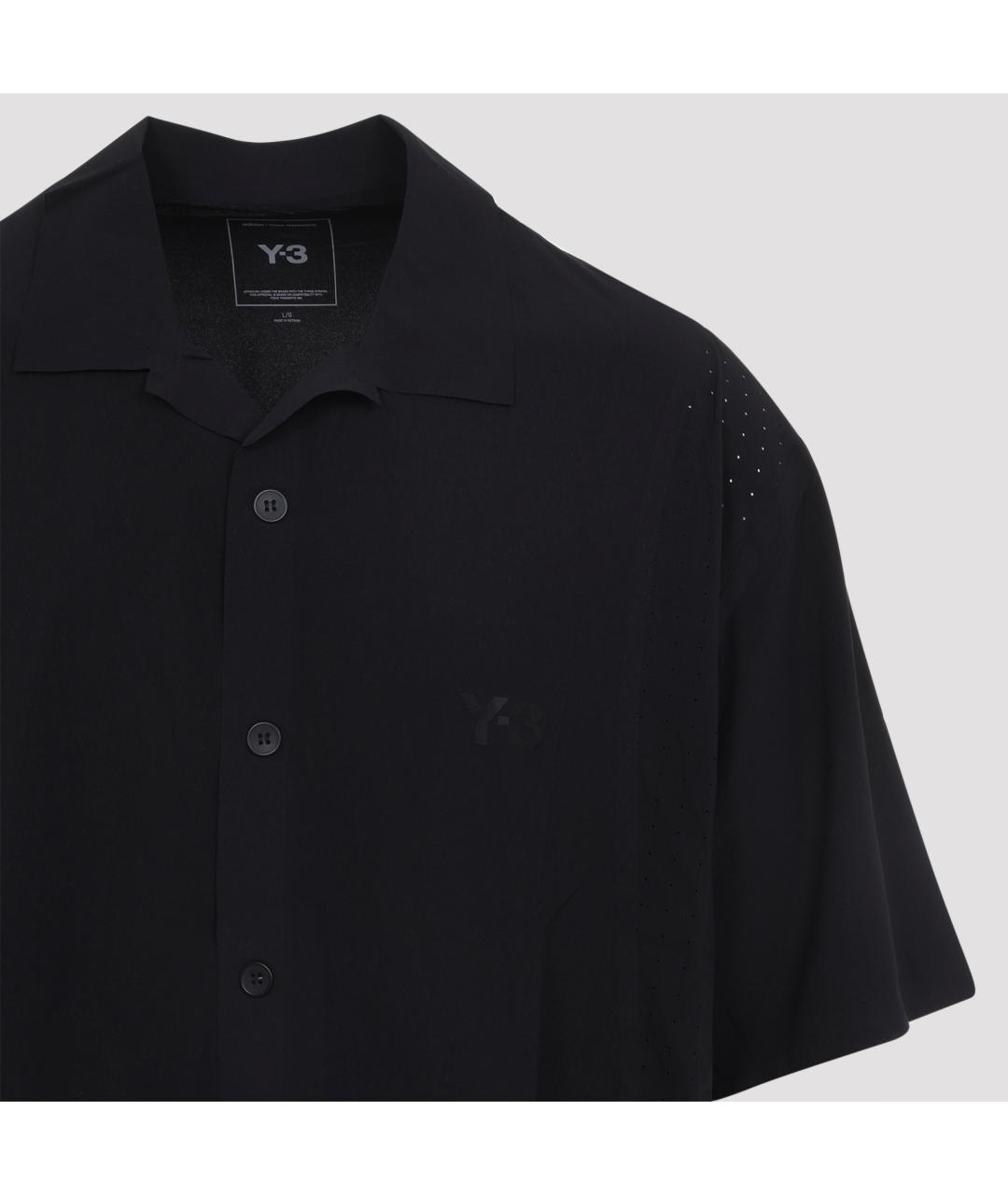 Y-3 Черная кэжуал рубашка, фото 3