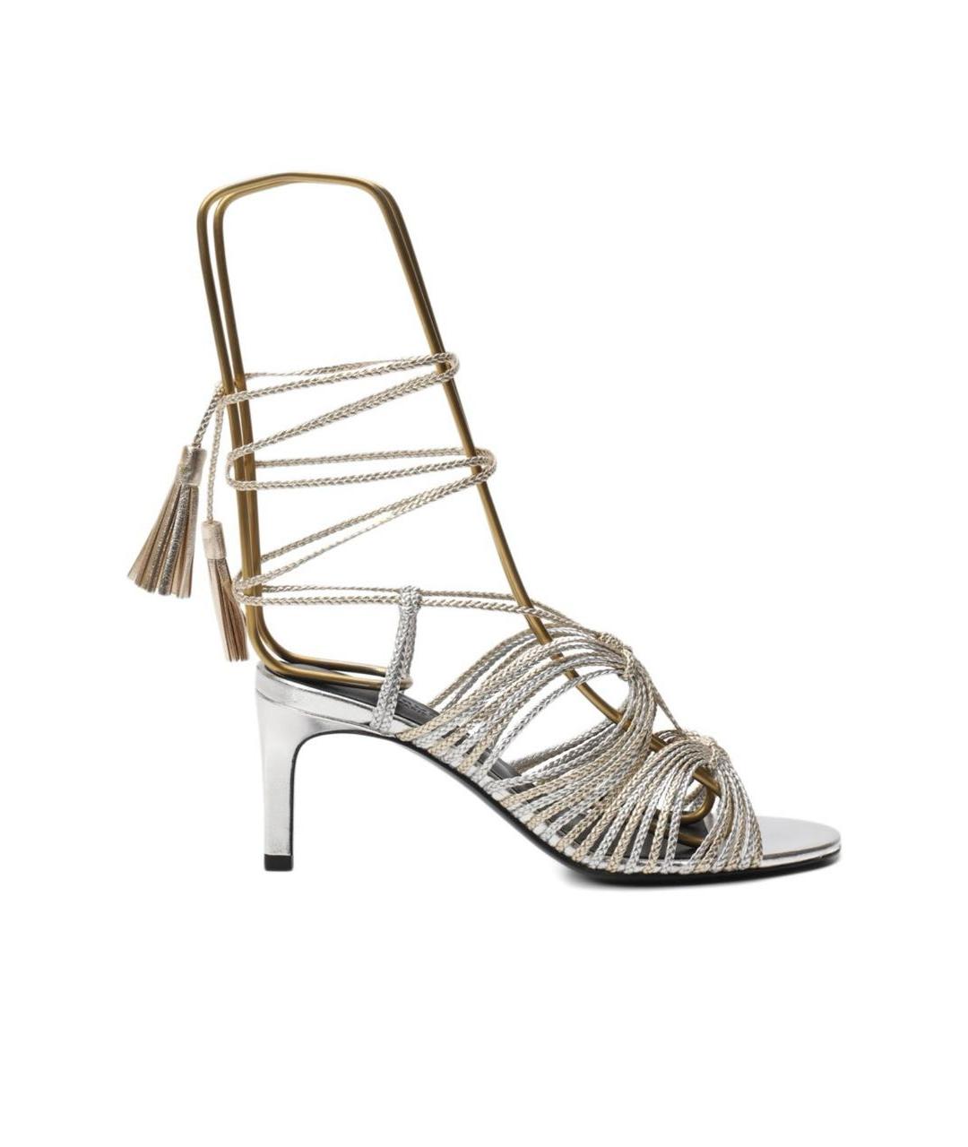 HERMES Кожаные босоножки, фото 6