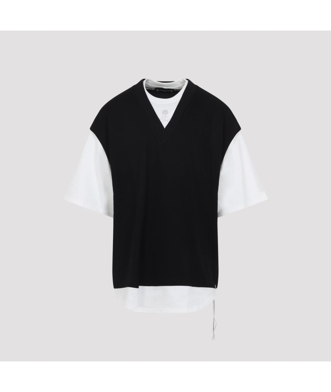 MASTERMIND JAPAN Черная хлопковая футболка, фото 2