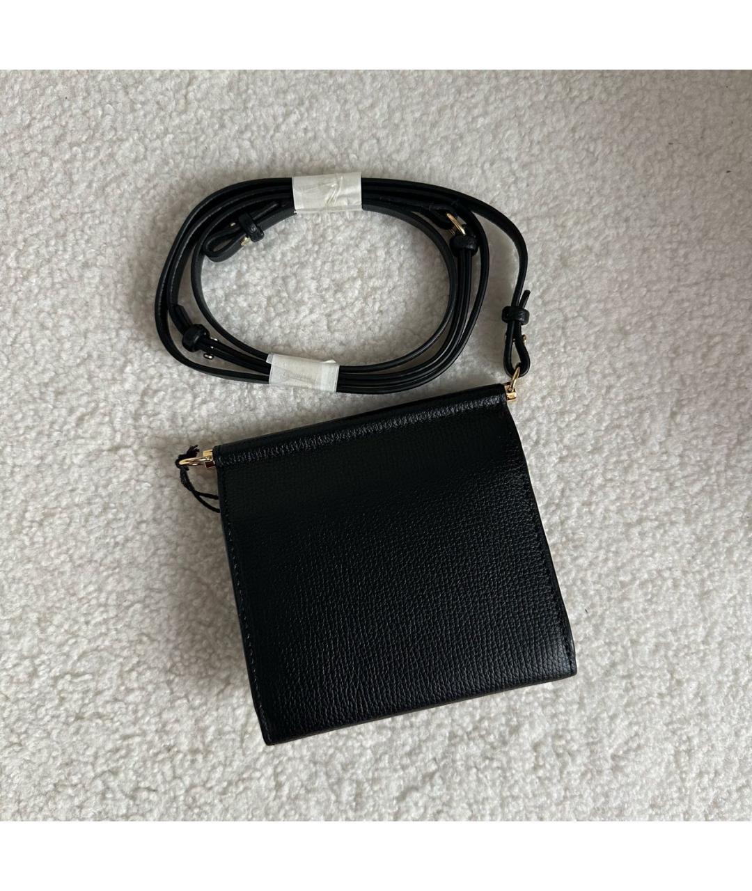 POLENE Черная сумка через плечо, фото 3