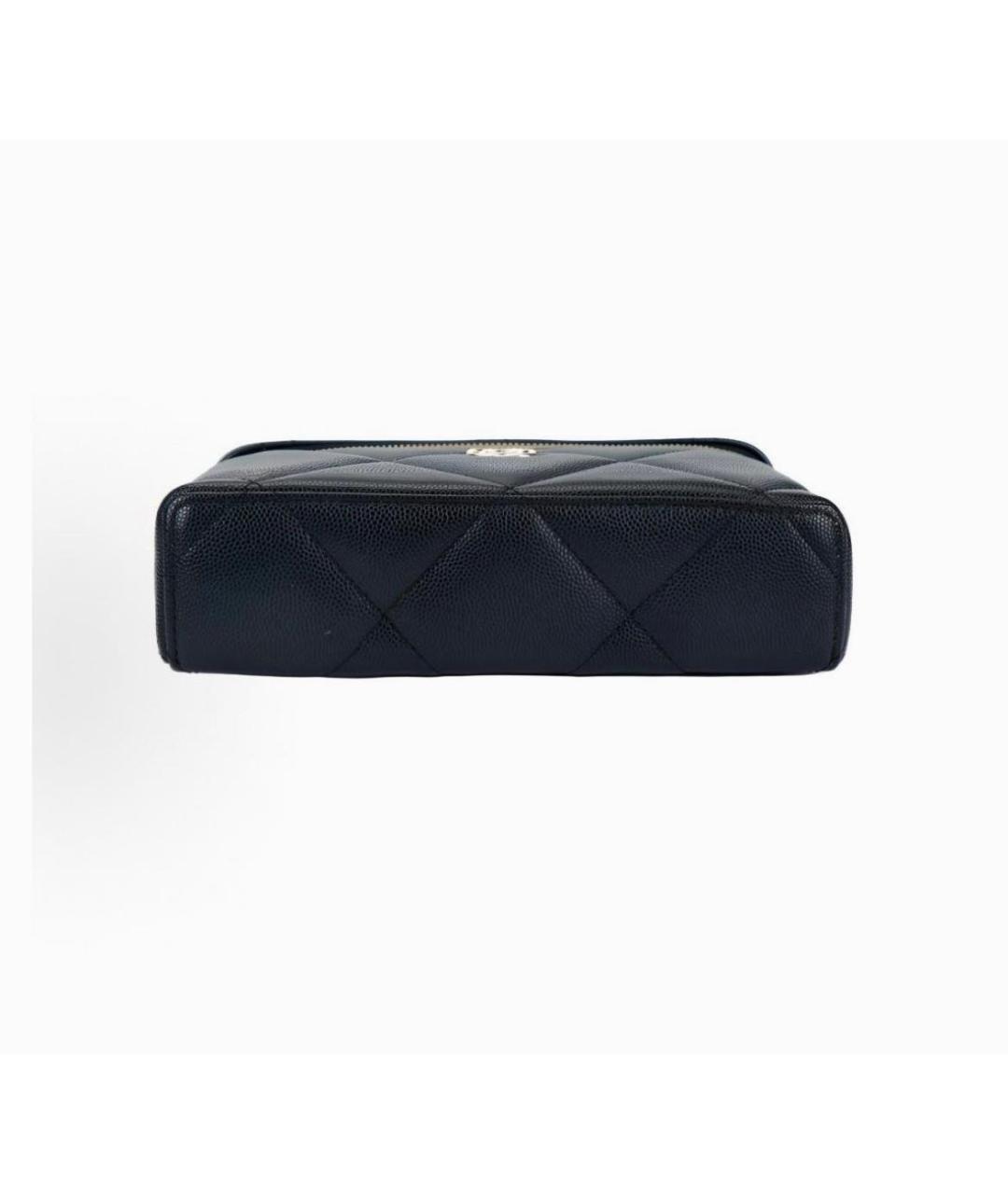 CHANEL Черная кожаная сумка через плечо, фото 4