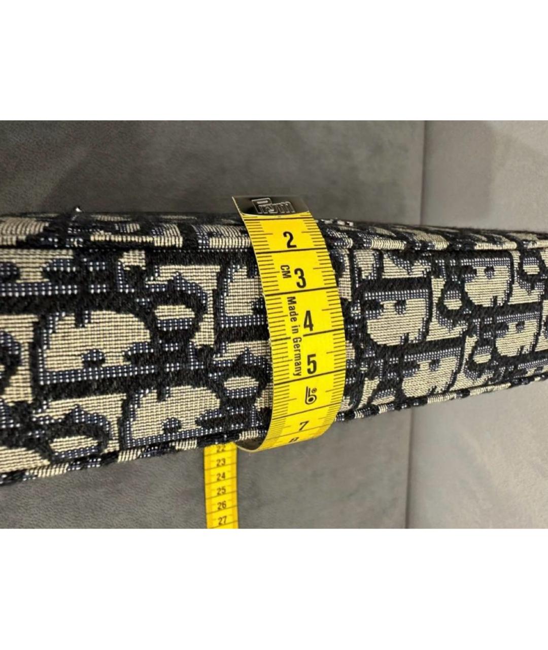 CHRISTIAN DIOR Темно-синяя поясная сумка, фото 5