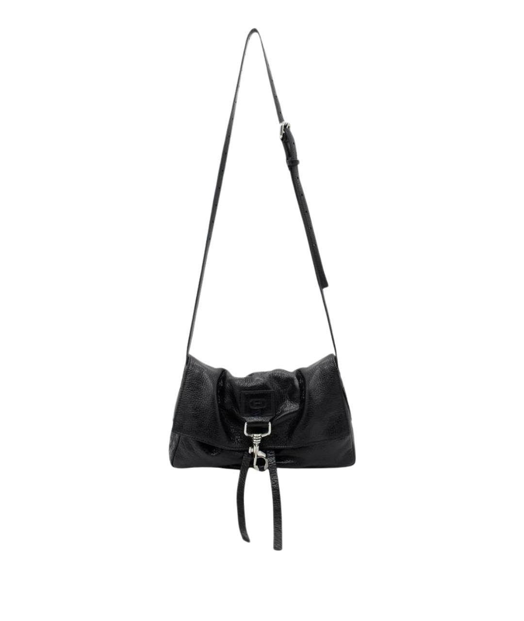 RADICA STUDIO Черная кожаная сумка через плечо, фото 1