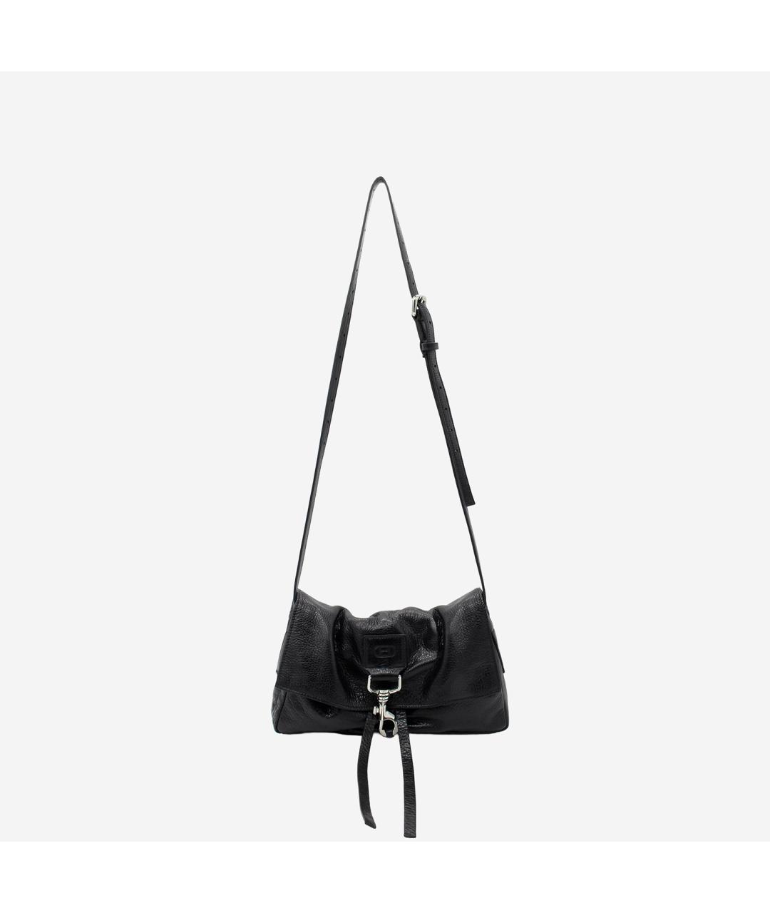 RADICA STUDIO Черная кожаная сумка через плечо, фото 5