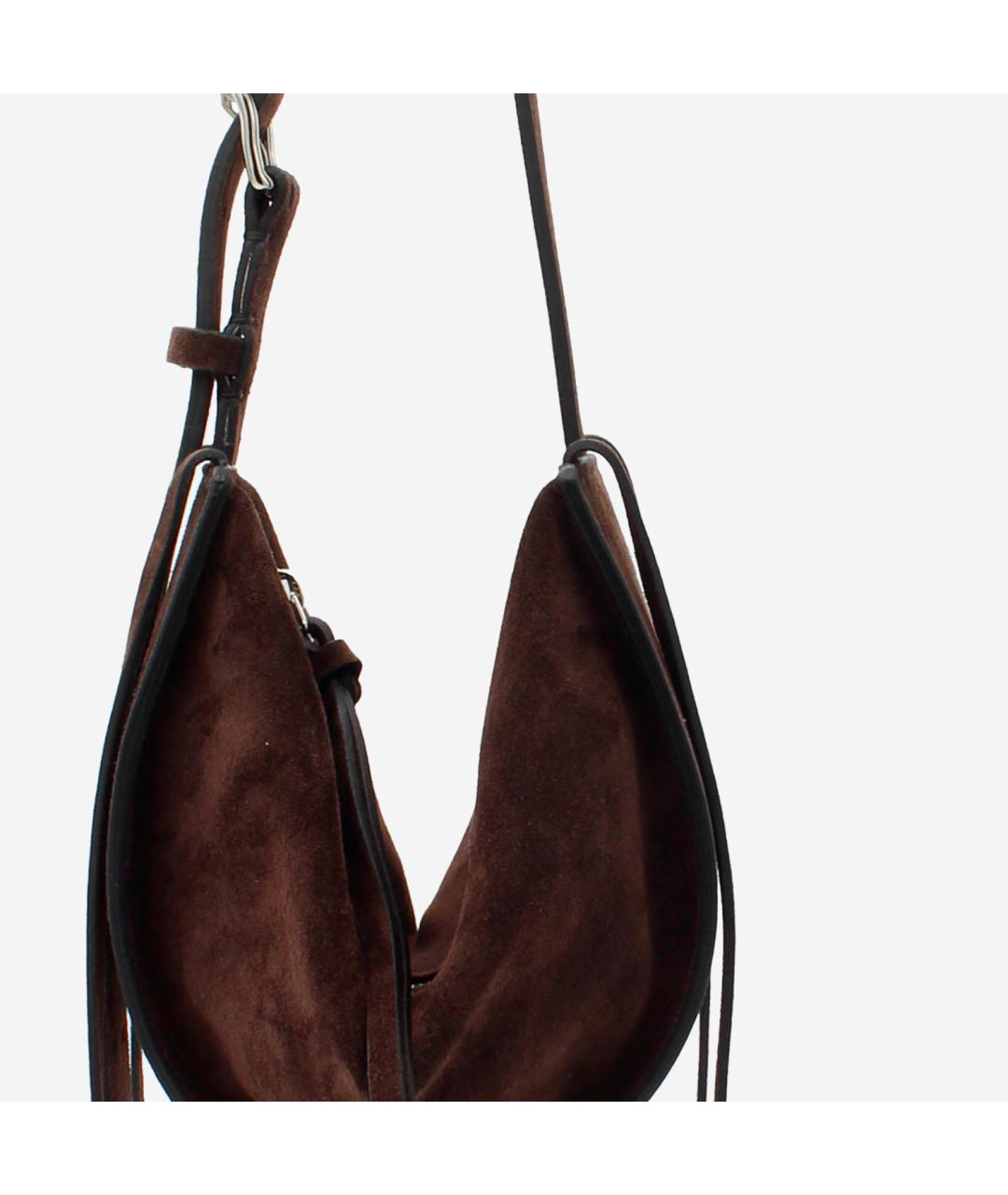 RADICA STUDIO Коричневая замшевая сумка тоут, фото 4