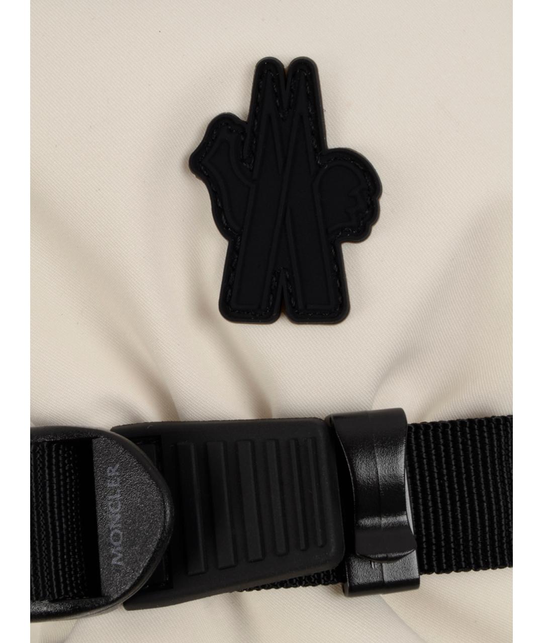 MONCLER GRENOBLE Белые перчатки, фото 3