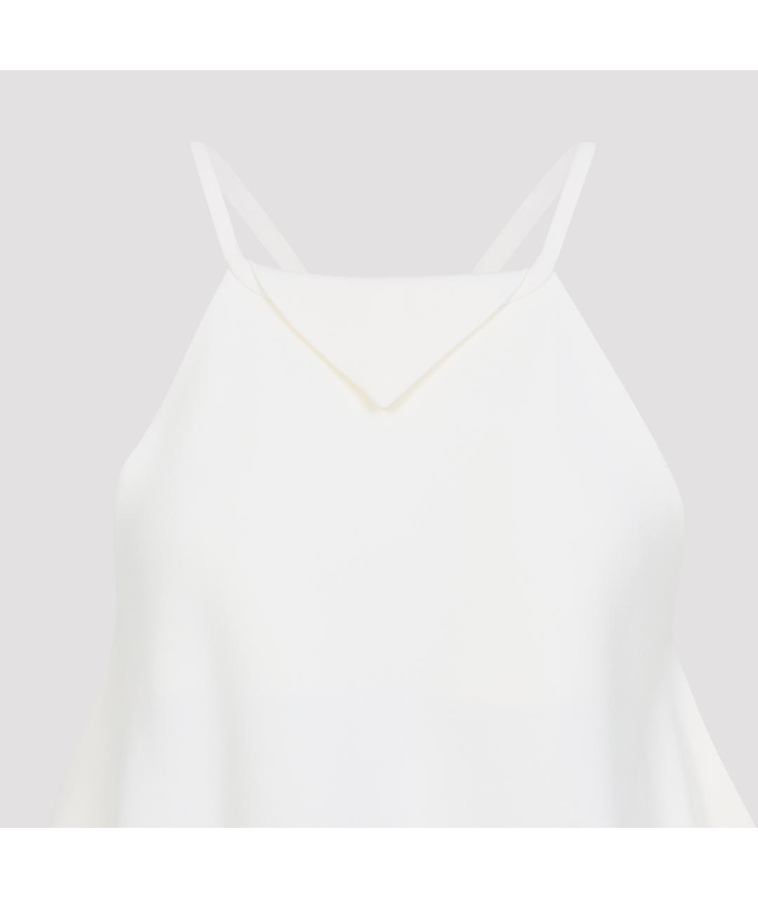 BALENCIAGA Белая шерстяная блузы, фото 4