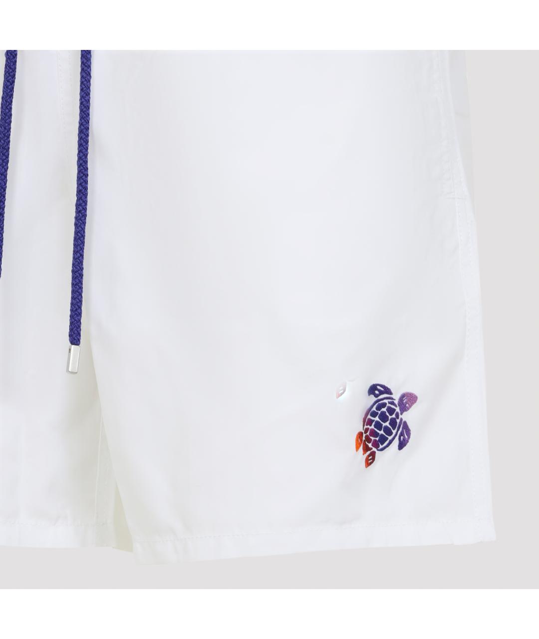 VILEBREQUIN Белые полиамидовые шорты, фото 4