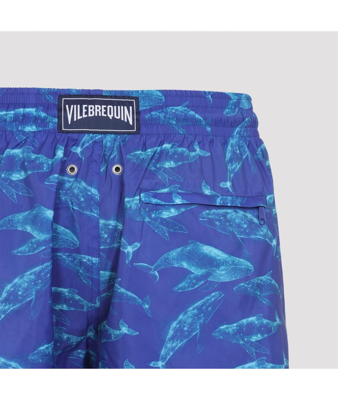VILEBREQUIN Синие полиамидовые шорты, фото 4