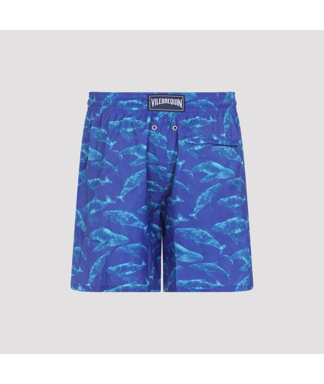 VILEBREQUIN Синие полиамидовые шорты, фото 3