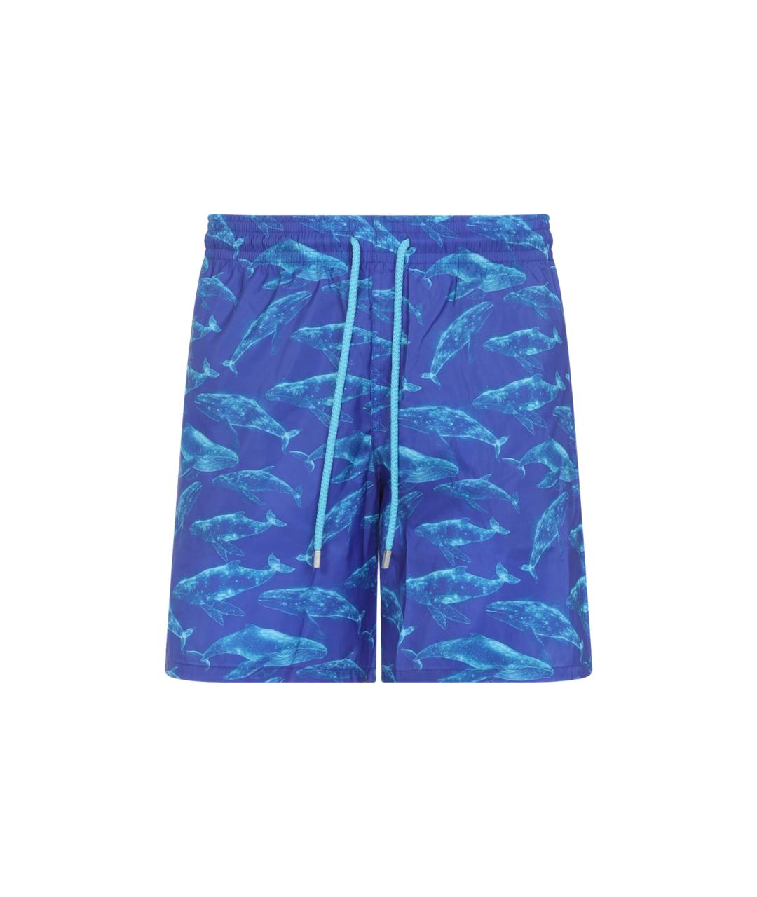 VILEBREQUIN Синие полиамидовые шорты, фото 1