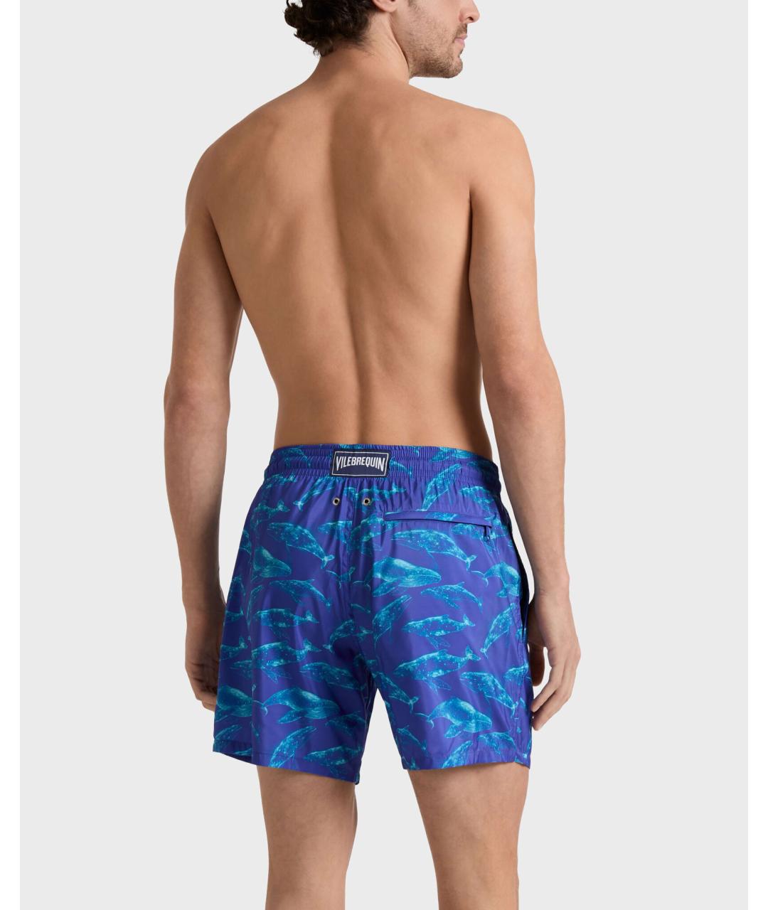 VILEBREQUIN Синие полиамидовые шорты, фото 6