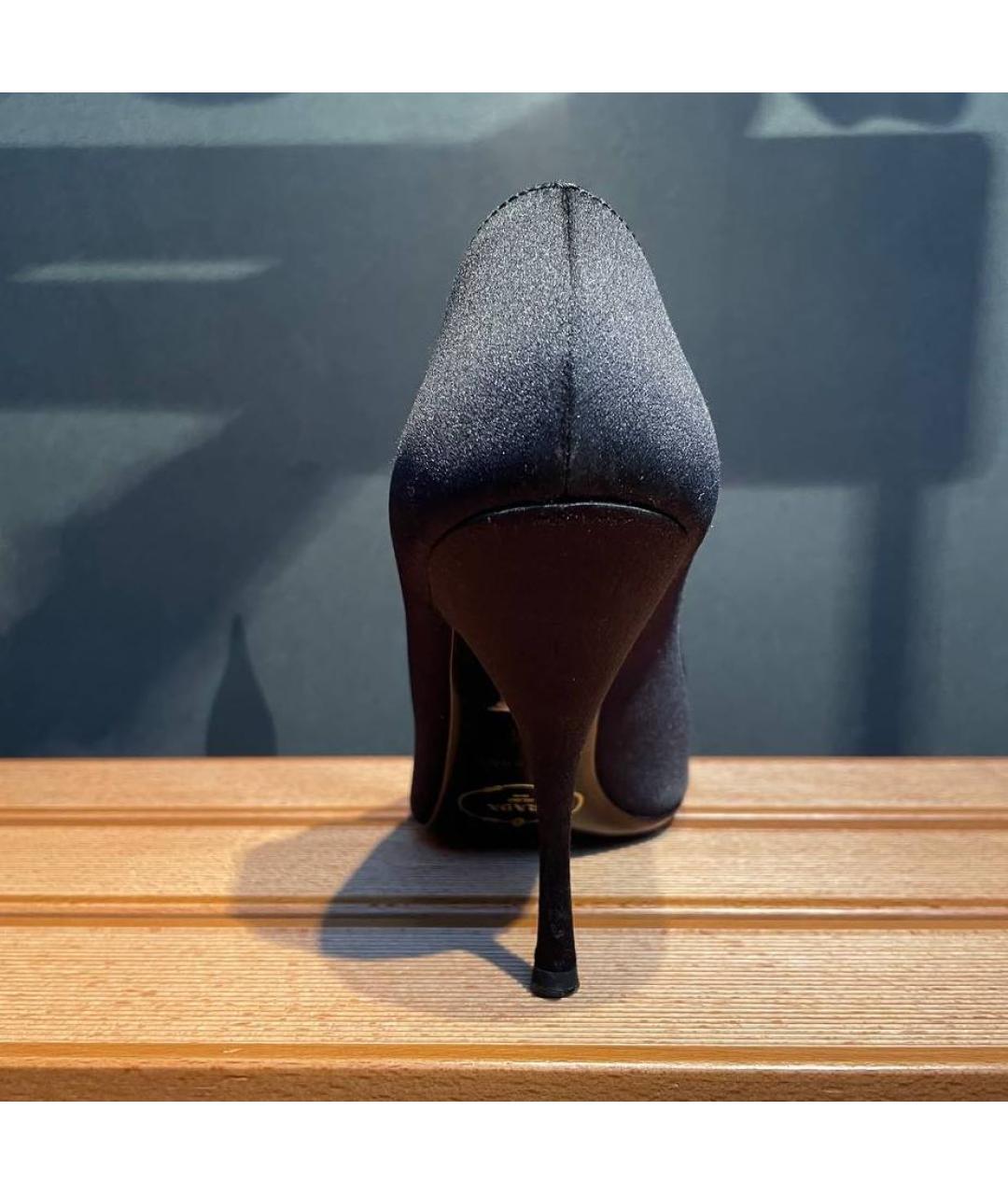 PRADA Черные текстильные туфли, фото 4