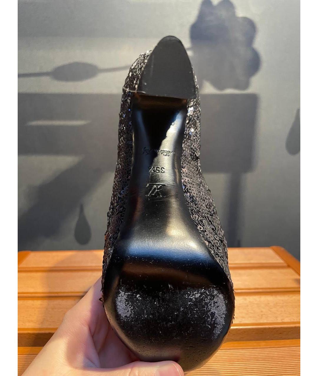 LOUIS VUITTON Черные туфли, фото 6