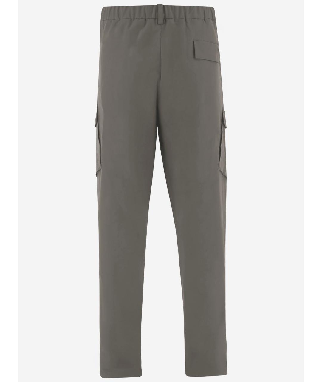 HERNO Мульти полиэстеровые повседневные брюки, фото 2
