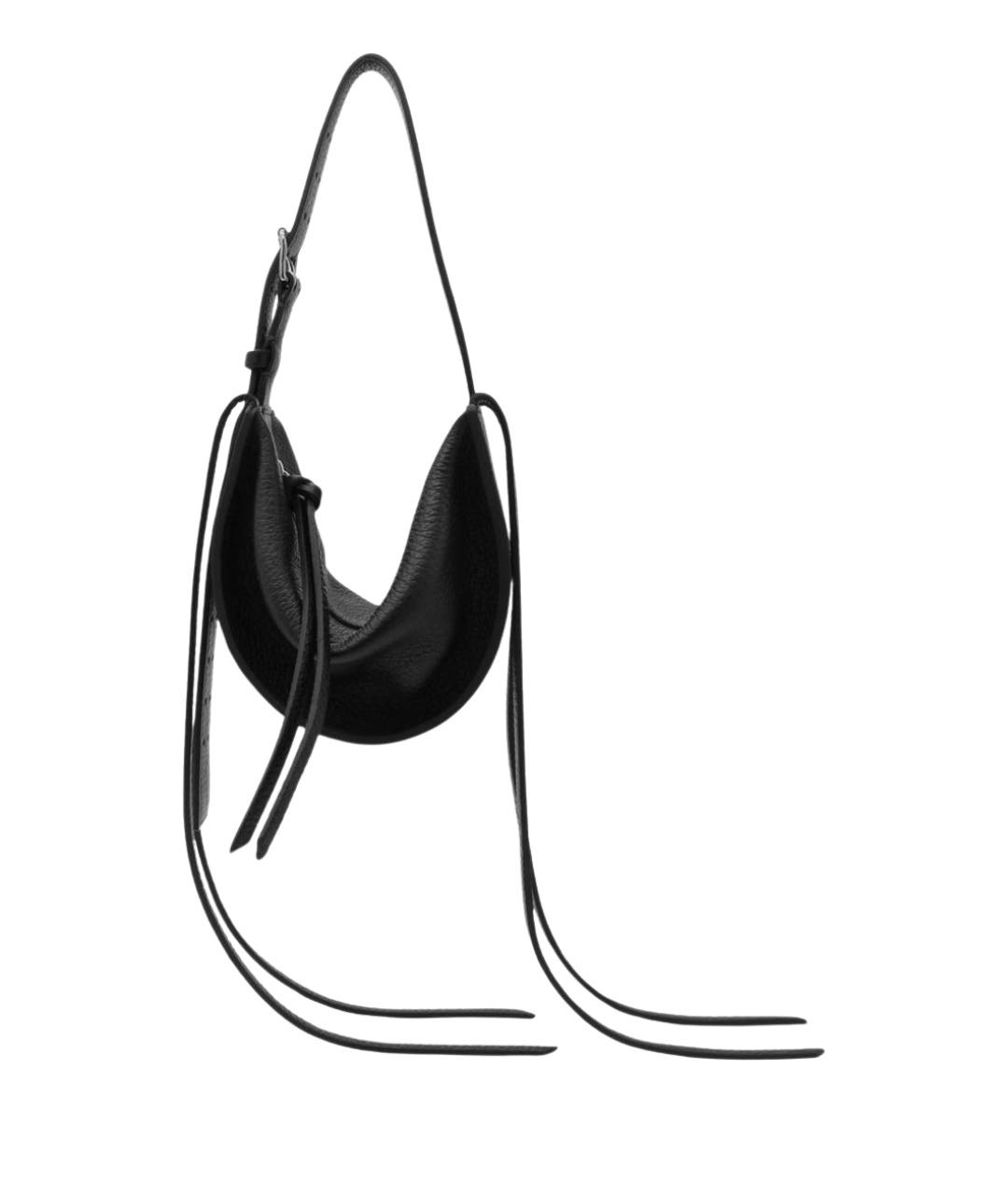 RADICA STUDIO Черная кожаная сумка тоут, фото 1