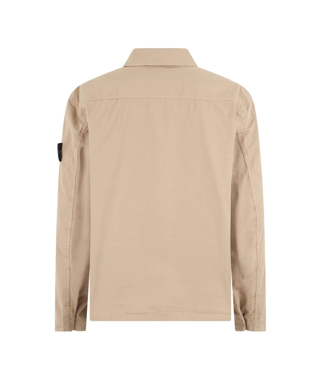 STONE ISLAND Бежевая куртка, фото 2