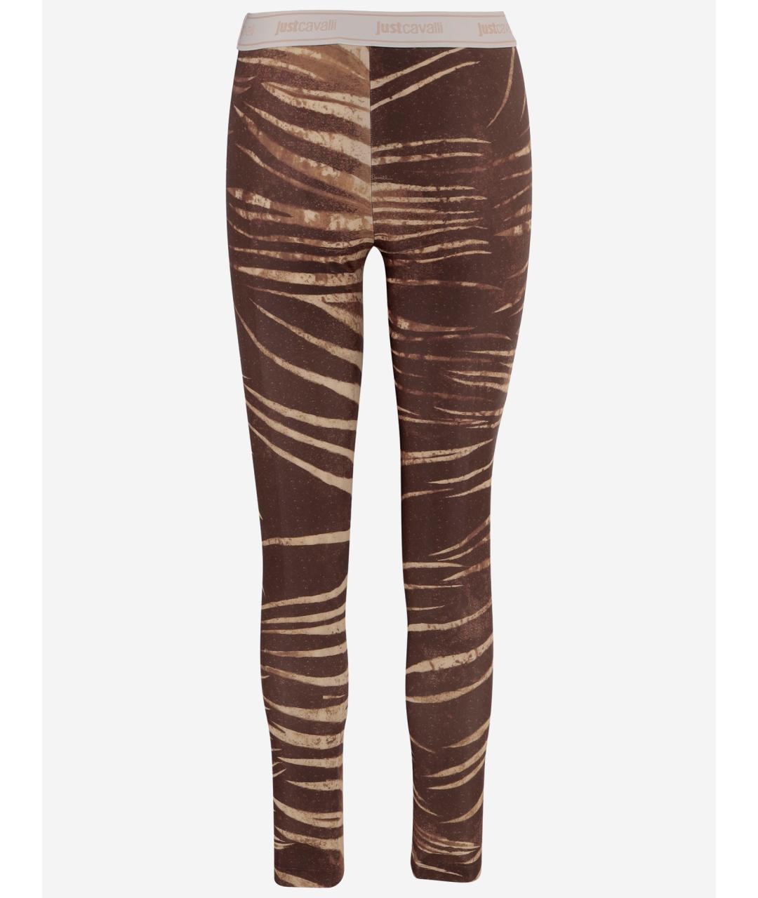 JUST CAVALLI Мульти полиэстеровые леггинсы и велосипедки, фото 2