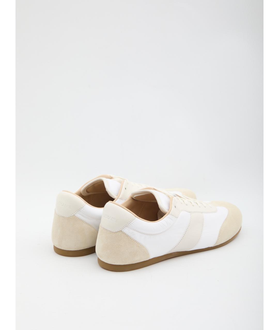 LEMAIRE Белые кожаные кроссовки, фото 3