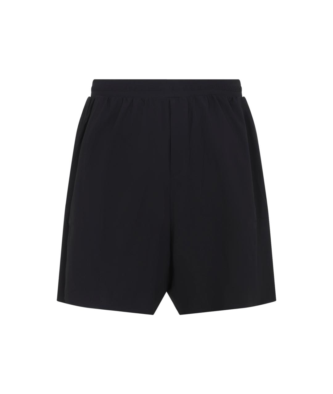 Y-3 Черные полиэстеровые шорты, фото 1