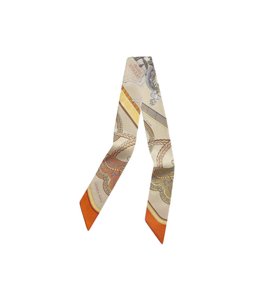 HERMES Шелковый платок, фото 5