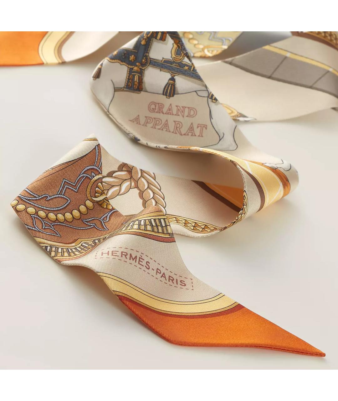 HERMES Шелковый платок, фото 3